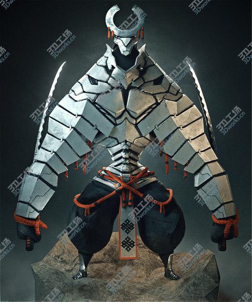 images/goods_img/20210312/3D model Samurai/2.jpg